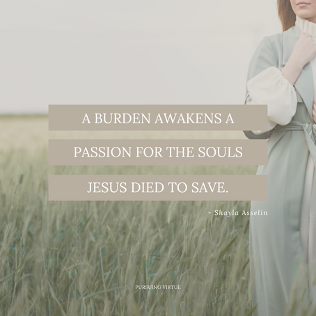 The Burden We Must Bear