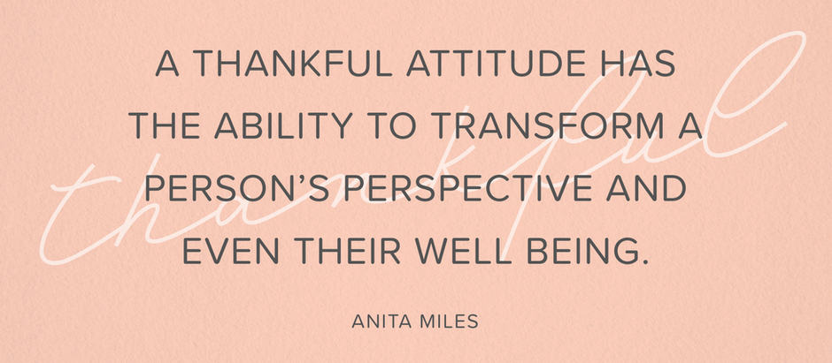 Journey of Thankfulness