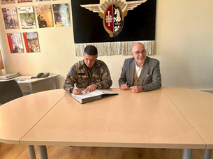 Signature de la Convention de Partenariat - 1er R.H.P