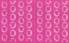 Long Distance Lovers in Magenta
