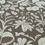 Thumbnail: Mille Fleur – Hand-Printed Fabric Panel (Cream on Tan)