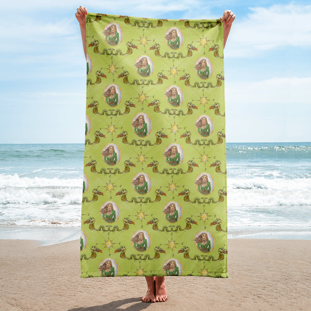 Anne Bonny Beach Towel