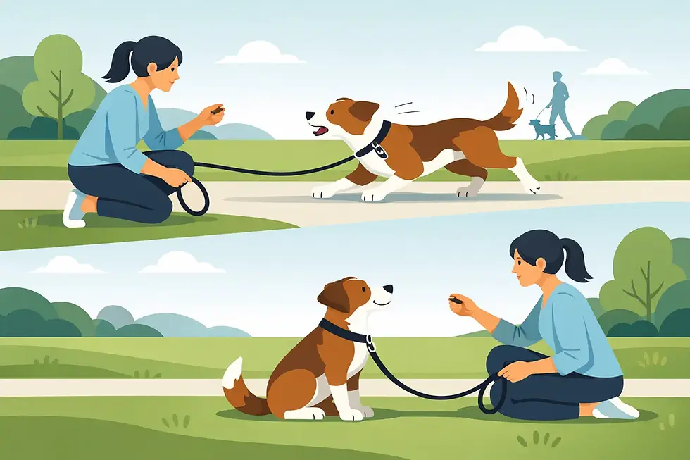 How to Stop Dog Lunging on Leash Kindly