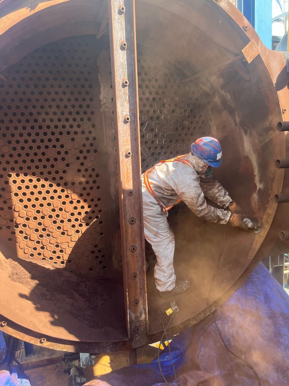 Mantenimiento de calderas industriales