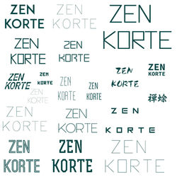 ZEN KROTE  FONT LAYOUT