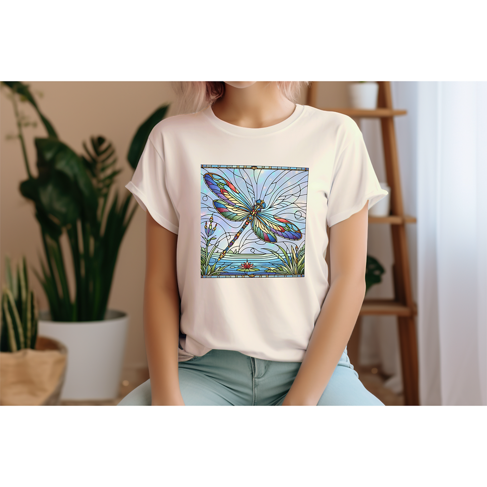 Thumbnail: Opal Sky Dragonfly Tshirt