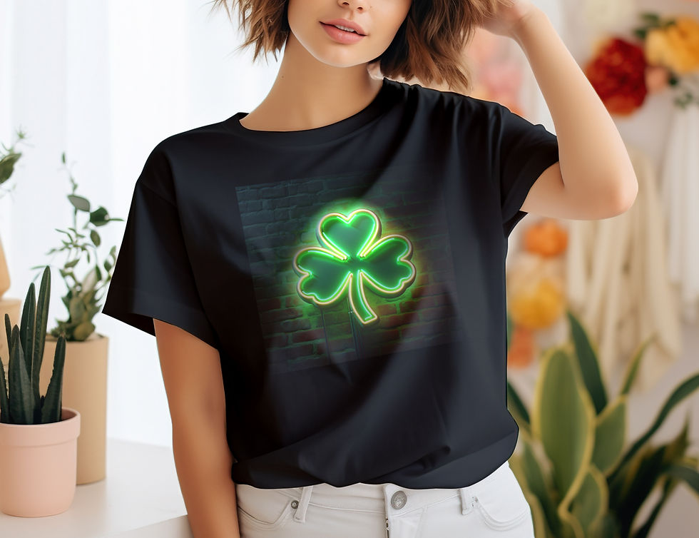 Thumbnail: Neon Shamrock Tshirt 