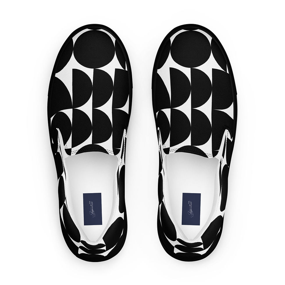 Tennis en toile sans lacets