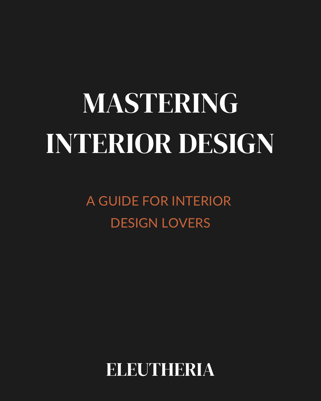 Mastering Interior Design