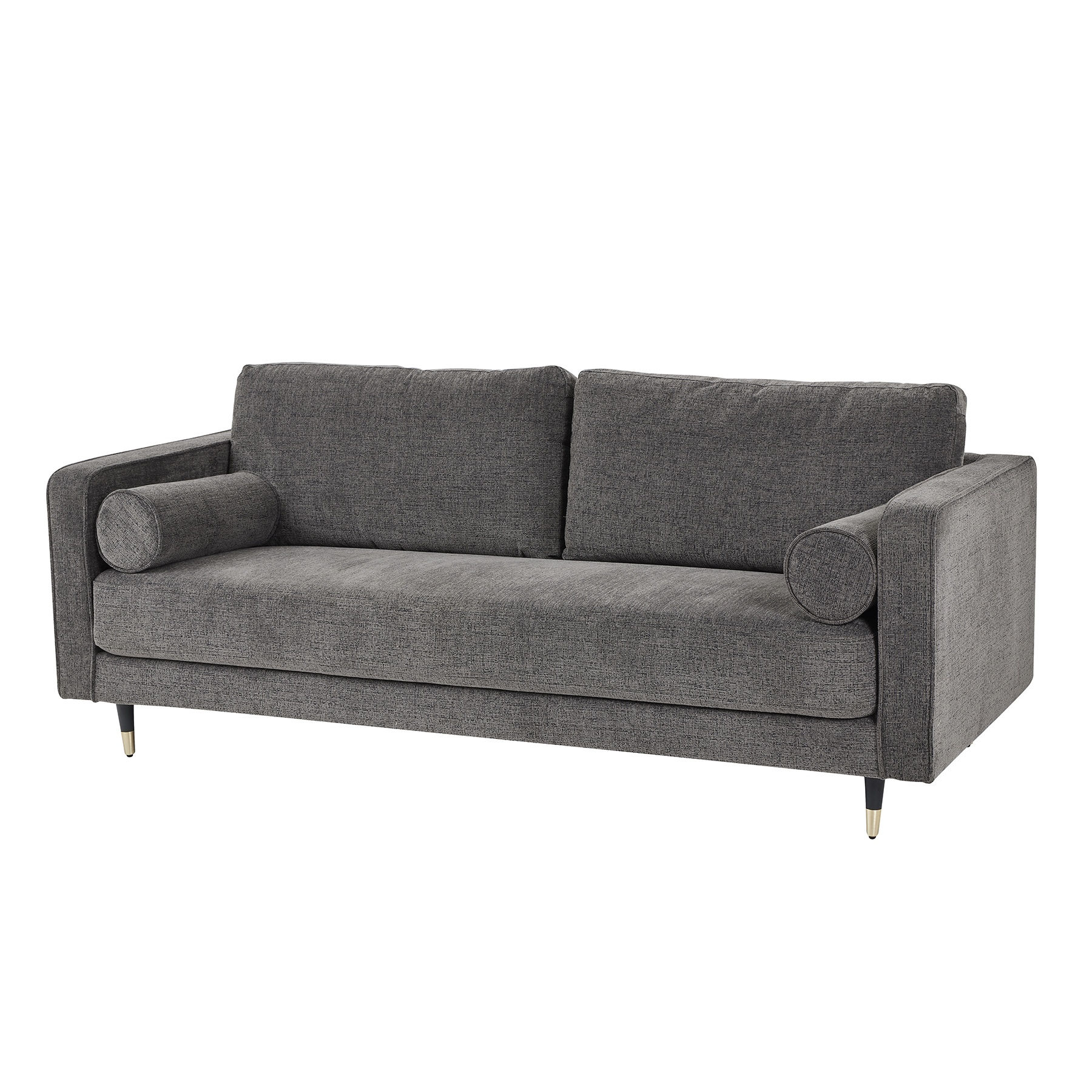 The Velvet Gray Sofa