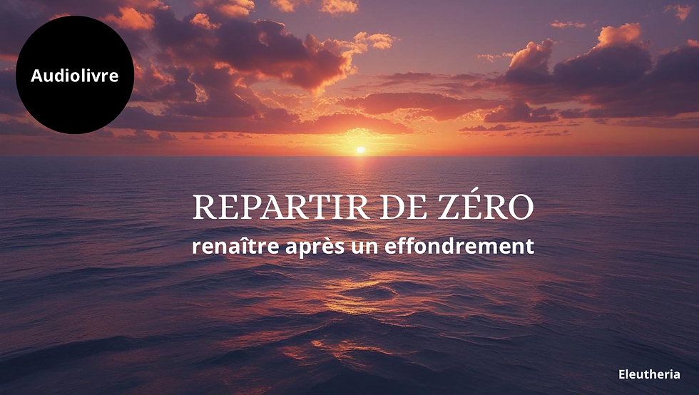 Audiolivre:Repartir de zéro- renaître après un effondrement