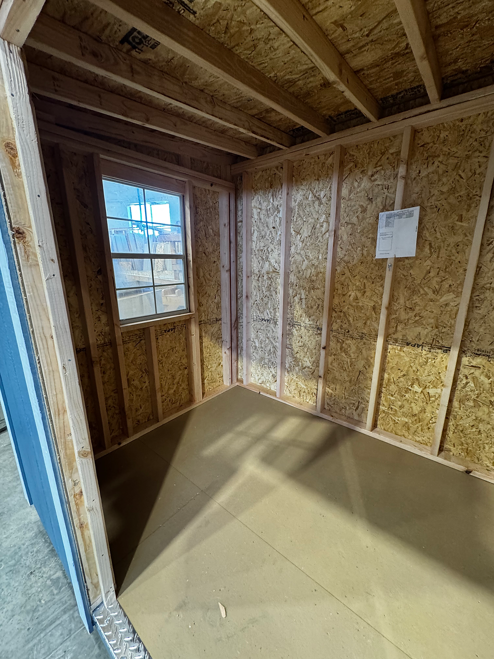 Thumbnail: 6x10 Micro Shed Built To Suit Your Backyard