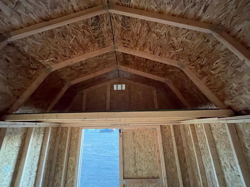 Thumbnail: 10x20 Lofted Barn Front Door 