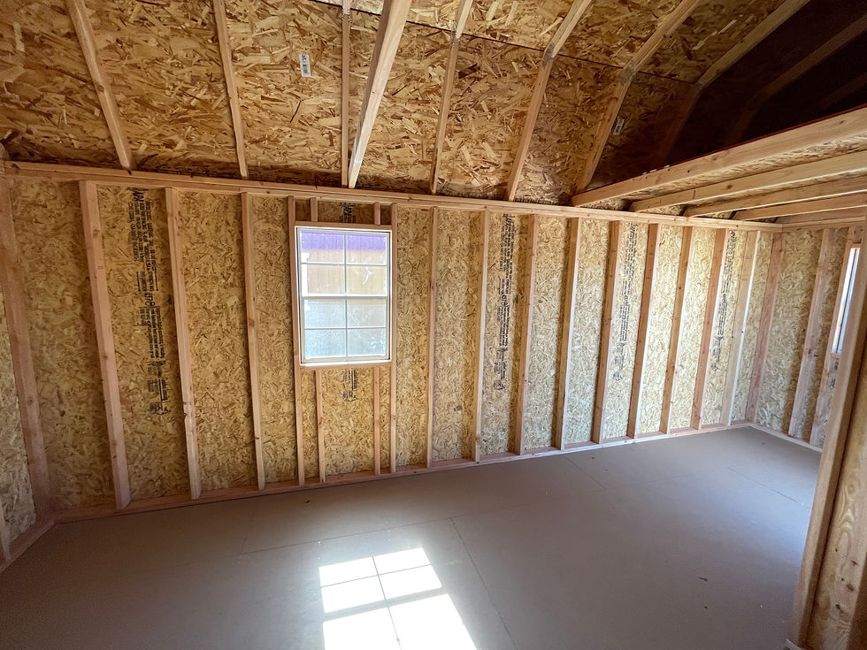 Thumbnail: 10x20 Lofted Barn Side Porch