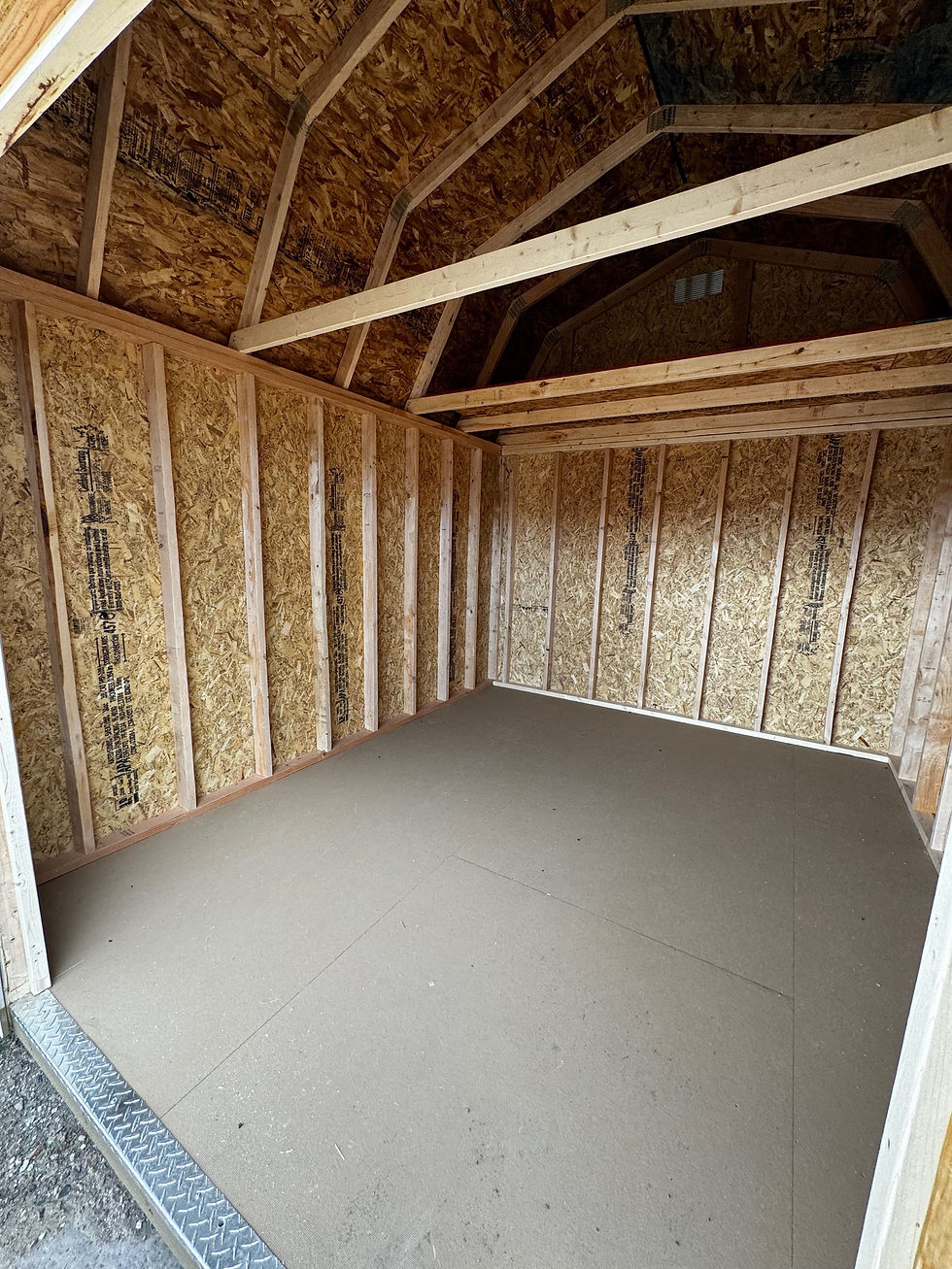 Thumbnail: 10x12 Lofted Barn Front Door Shed