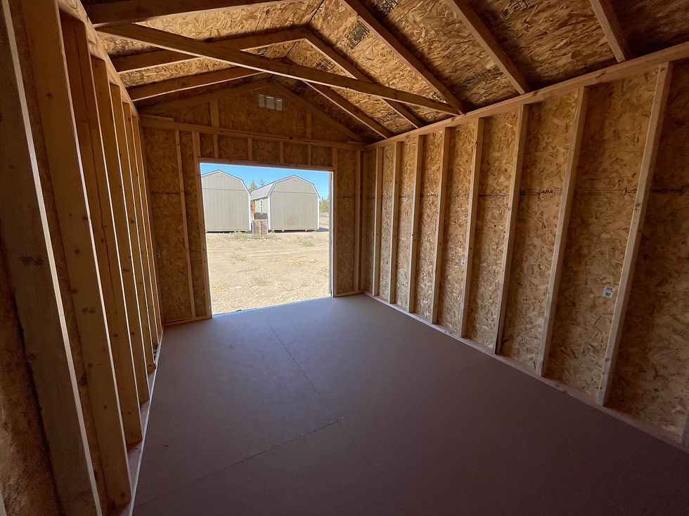 Thumbnail: 10x16 Utility Style Front Door Shed