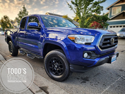 Toyota Tacoma Wash, Polished, and Ceramic Coated - Todd's Detailing - Monroe, WA - 425-8352426