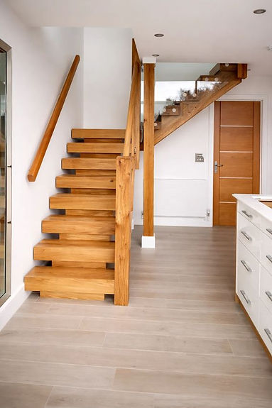 wooden staircase