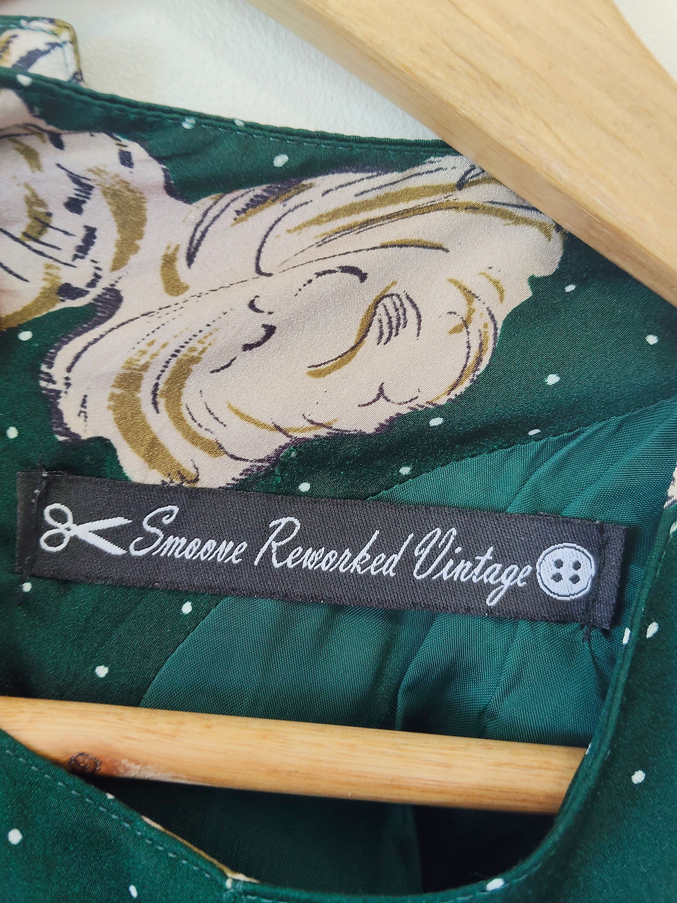 Thumbnail: Forrest Green Dress with Rosses