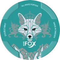 علبة أكياس نيكوتين White Fox الأصلية لنكهة منعشة وتجربة استخدام مريحة.