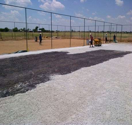 Kgotsong new tennis
