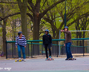 Khaleeq photo of central park skate grou