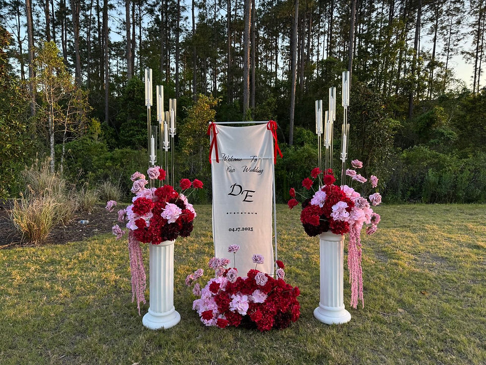 Thumbnail: Pedestal 'Red And Rose'
