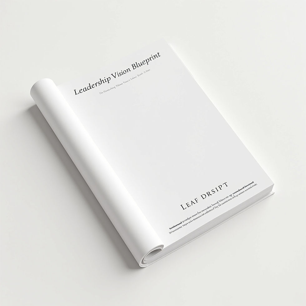 Leadership Vision Blueprint