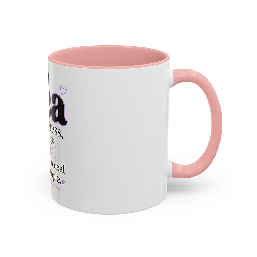 Thumbnail: Mug - Self care is tea and a break from people 