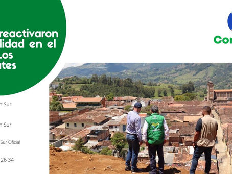 Dapard recomendó evacuación preventiva de ocho familias en Jericó