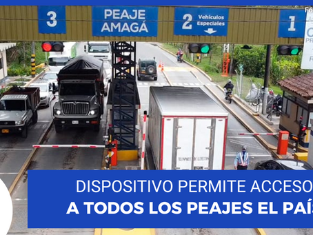 Peaje de Amagá cuenta ahora con pago electrónico
