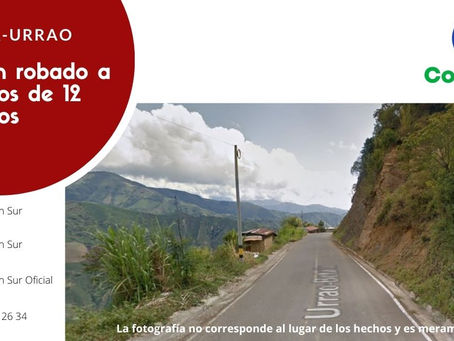 Asalto masivo en la vía Betulia - Urrao