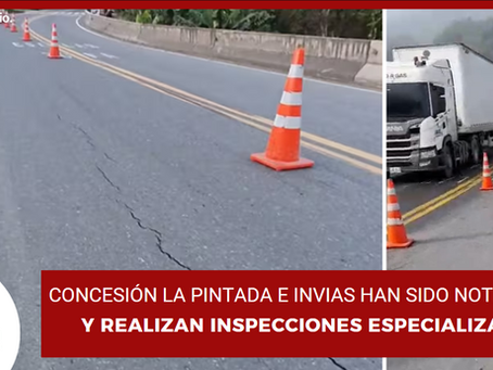 Preocupación entre conductores por nuevas grietas en la Troncal de Occidente