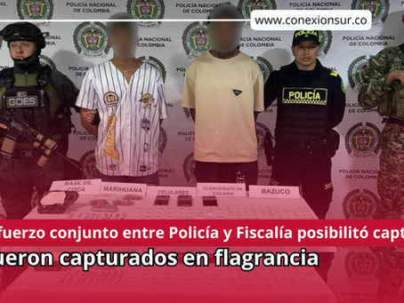 Capturan a tres presuntos integrantes del grupo delincuencial “La Miel” por tráfico de estupefacientes en Peñalisa