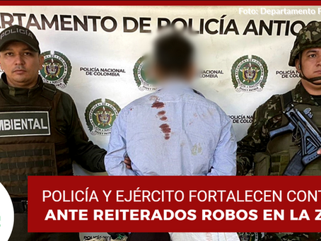 Capturan a una persona por abigeato en zona rural de Santa Bárbara