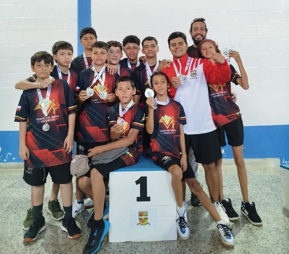 Venecia, campeón en Tenis de Mesa.  Foto: ASDESA.