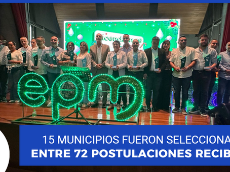 Jericó y Támesis, entre los municipios ganadores del concurso "Encendamos la Alegría" de EPM