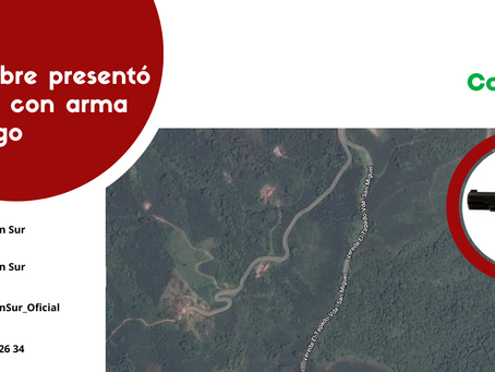 Homicidio con arma de fuego en Andes