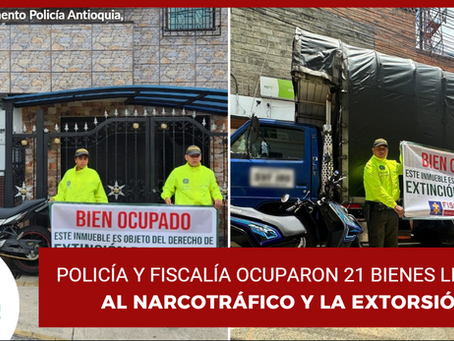 Golpe a las finanzas criminales de “Los Jhonny” en el Suroeste antioqueño