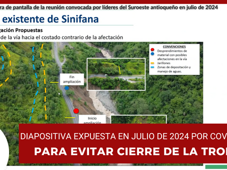 Desmoronamiento de El Repecho de Sinifaná estaba anunciado