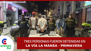 Policía de Tránsito de Antioquia frustra traslado de lanza granadas en operativo en Ciudad Bolívar