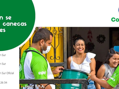 Empresa de Servicios Públicos ha entregado más de 1.600 canecas para residuos orgánicos