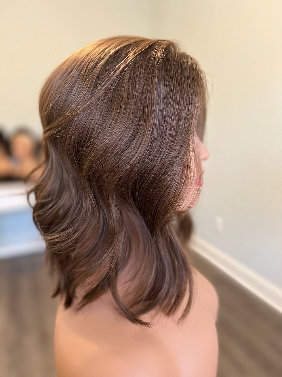 Thumbnail: Light Warm Brown Euro Silk Topper