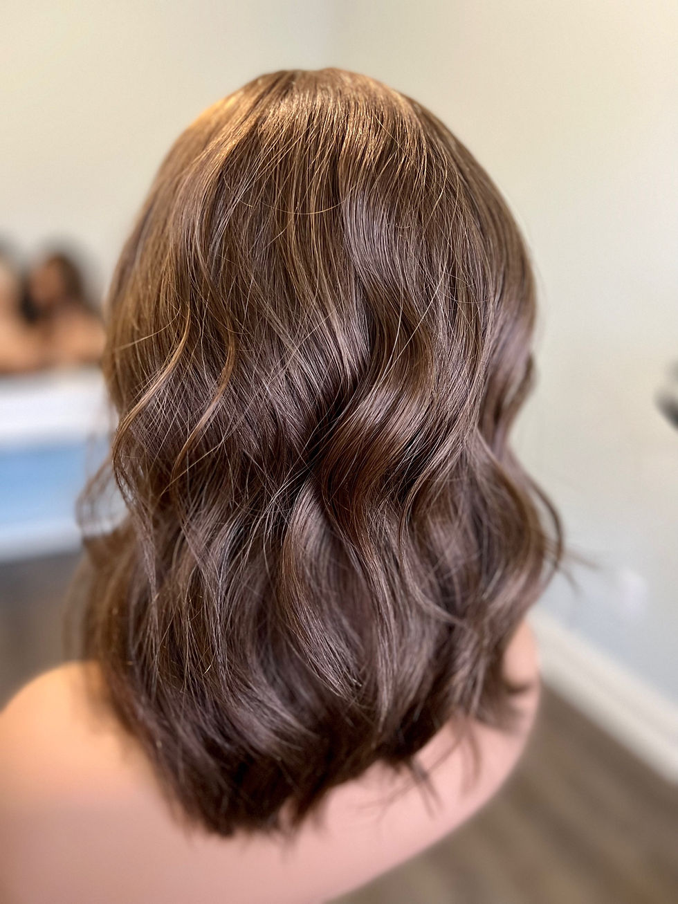 Thumbnail: Light Warm Brown Euro Silk Topper