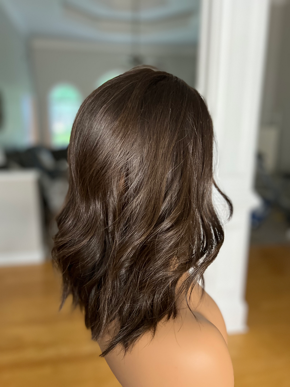 Thumbnail: Dark Neutral Brown- 8x8 Silk Topper 