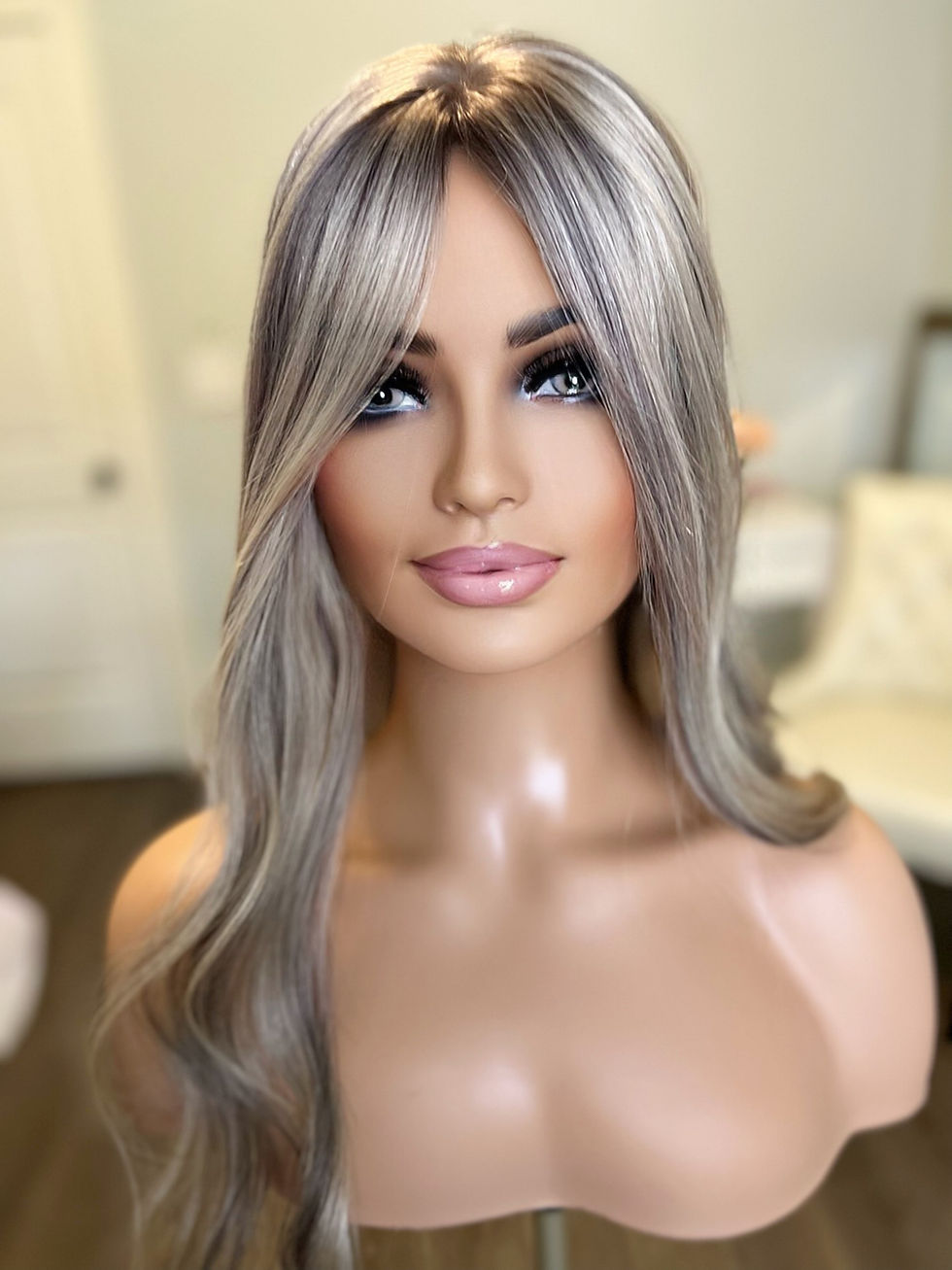 Thumbnail: Blonde/Ash/Silver 6x6 Volume Topper