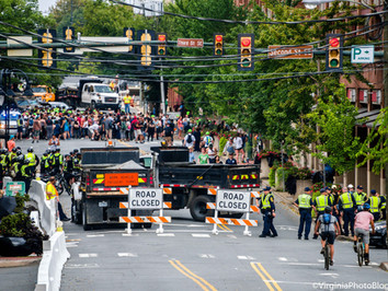 Charlottesville Shutdown Ends Peacefully
