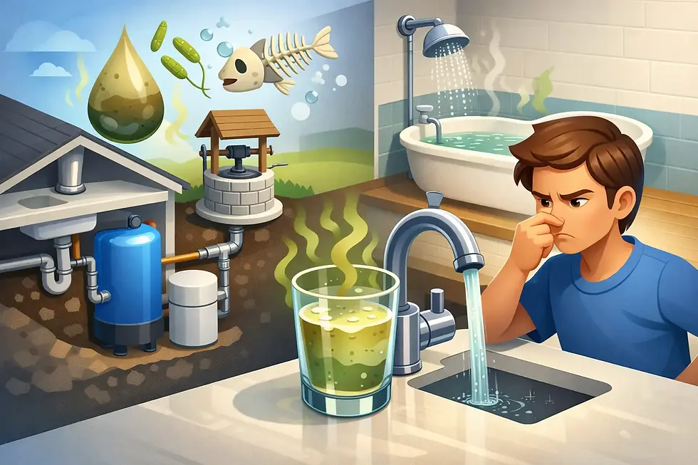 Why Does My Water Smell at Home?