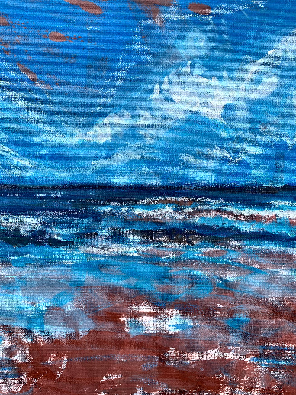 Thumbnail: Red Rock and the Beach