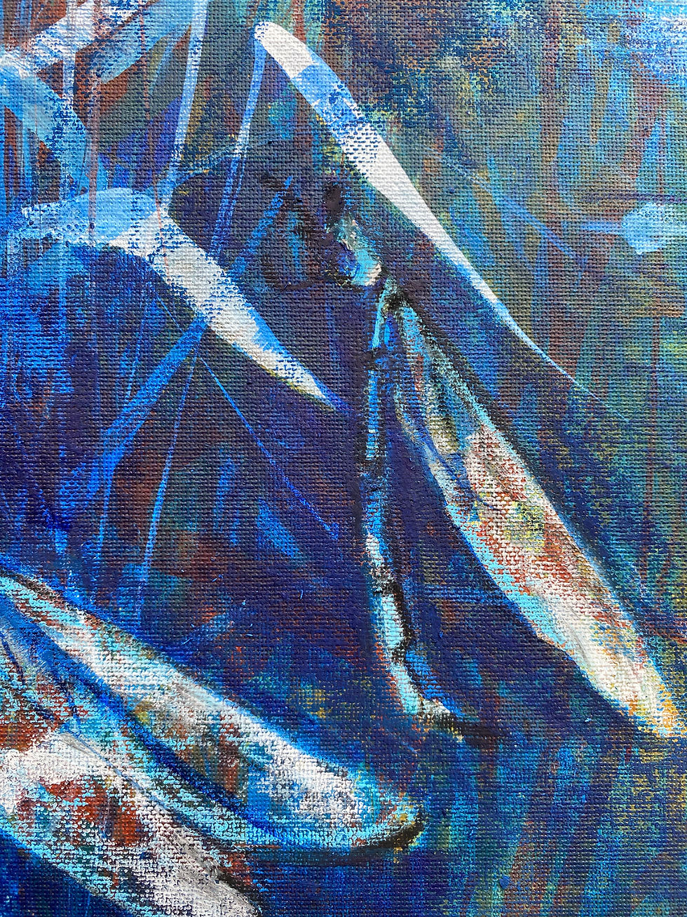 Thumbnail: Wetland Nocturne with Dragonfly